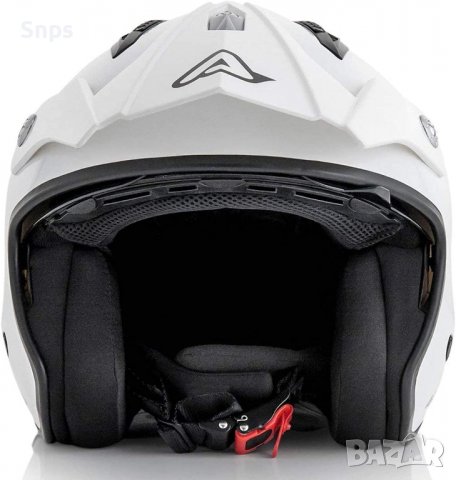 Каска за мотор Acerbis , XS (53/54), бяла, снимка 3 - Аксесоари и консумативи - 37724265