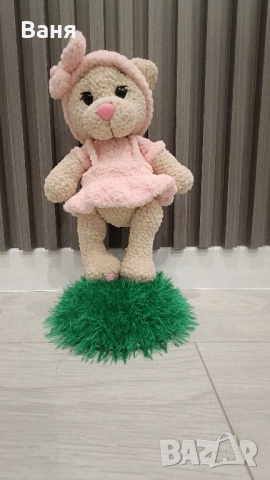 Плетено мече, снимка 12 - Плюшени играчки - 52260171