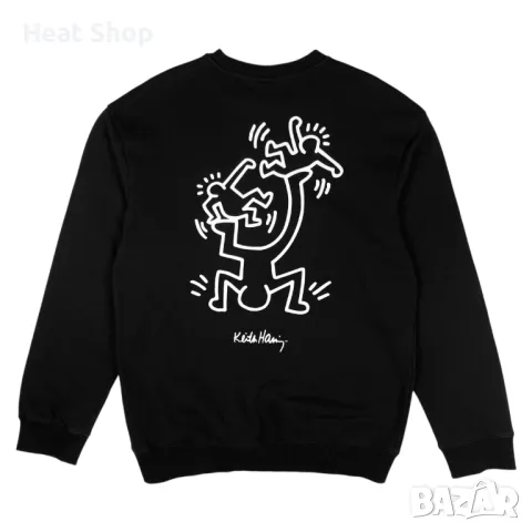 Блуза Keith Haring x H&M Graphic Crewneck Sweatshirt, снимка 2 - Блузи - 50010017