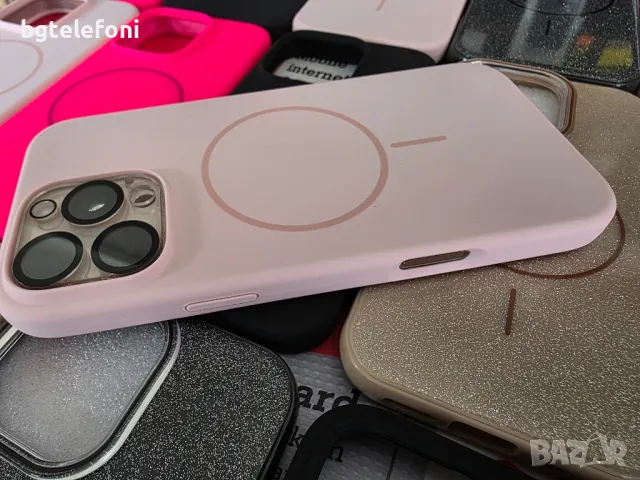 iPhone 15/16,15/16 Pro,15/16 Pro Max Magsafe Slim  iphone 13/14,13/14 Pro/Pro Max, снимка 18 - Калъфи, кейсове - 49654334