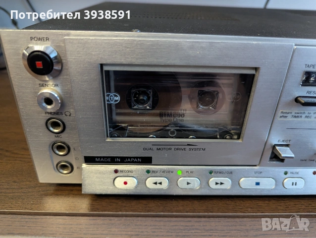 двуглав касетен дек АIWA AD 6700, снимка 3 - Декове - 53939463