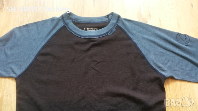 STORMBERG 100% Merino Thermo размер M / L термо блуза 100% Мерино Вълна - 1432, снимка 3 - Блузи - 52417590