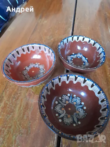 Стара керамична паница,паници #3, снимка 2 - Други ценни предмети - 48455452