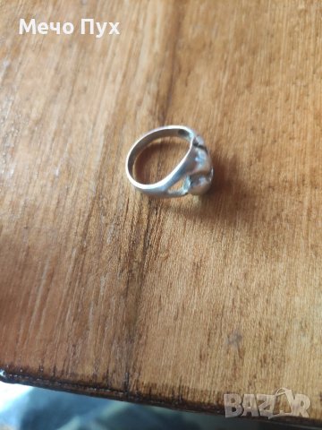 Сребърен пръстен (66), снимка 4 - Пръстени - 38500752