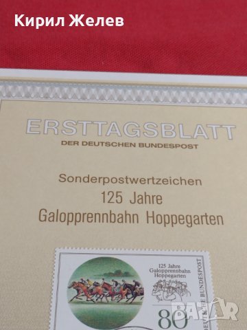 Пощенски марки ПЪРВИ ЛИСТ ПОЩА ГЕРМАНИЯ ПЕРФЕКТНО СЪСТОЯНИЕ РЯДКА ЗА КОЛЕКЦИОНЕРИ 31069, снимка 6 - Филателия - 37869700