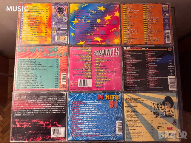 Dj Hits Лот 9 диска с Диско, снимка 2 - CD дискове - 52614631