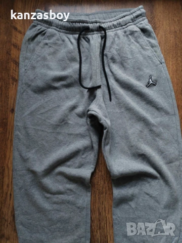 Jordan Essential Fleece Trousers Carbon - страхотно мъжко долнище М, снимка 7 - Спортни дрехи, екипи - 53155010