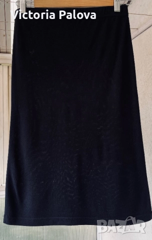 Черна пола миди MONARI, снимка 4 - Поли - 51984319