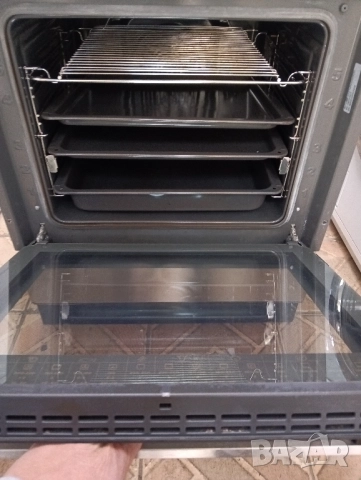 Иноксова свободно стояща печка с керамичен плот Gram с 2 години гаранция!, снимка 7 - Печки, фурни - 52428208