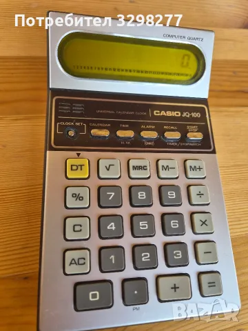 стар калкулатор CASIO, снимка 3 - Антикварни и старинни предмети - 55809837