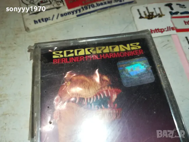 SCORPIONS NEW ORIGINAL TAPE 1211241709, снимка 3 - Аудио касети - 47943393