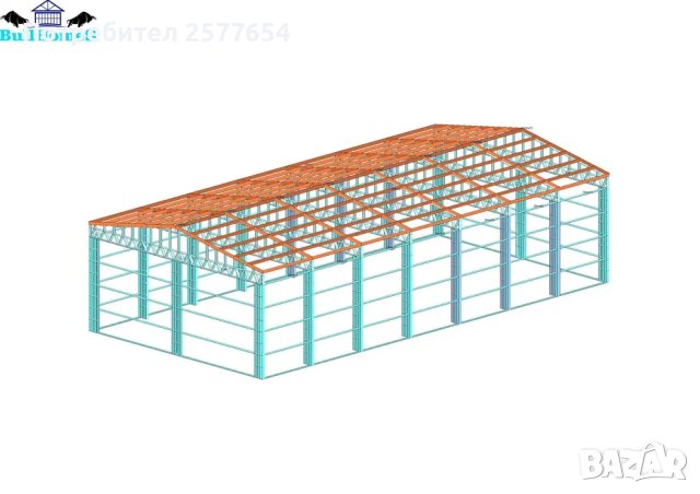 ЛИЗИНГ - Халета, Хале, Магазини, Магазин, Складове 200м2-10м х 20м х 4, снимка 1