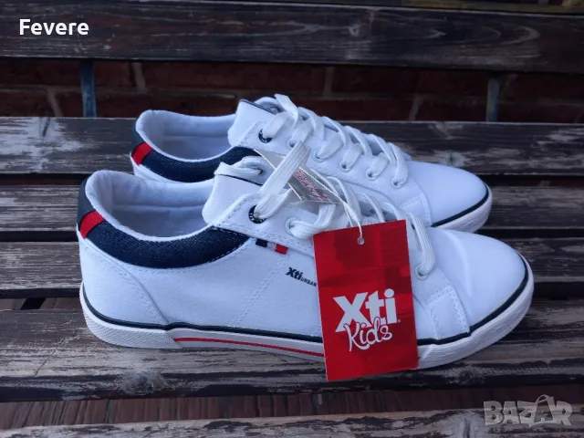 Бели гуменки  Xti, снимка 4 - Детски гуменки - 48003200