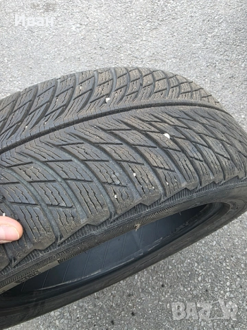 4 броя зимни гуми michelin pilot alpine 5, снимка 4 - Гуми и джанти - 52092713