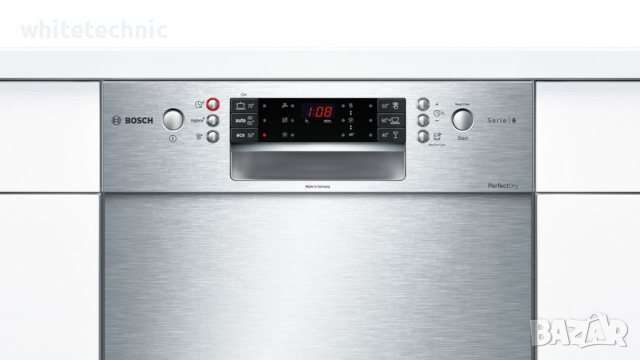 Съдомиялна за вграждане Bosch SPU66TS01S PerfectDry-Zeolith® 24г.гаранция, снимка 2 - Съдомиялни - 44613391