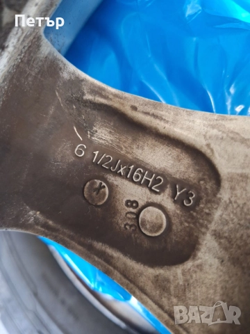 АЛУМИНИЕВИ ДЖАНТИ МЕРЦЕДЕС АУДИ ШКОДА ФОЛСВАГЕН -5x112-16цола, снимка 6 - Гуми и джанти - 52487646