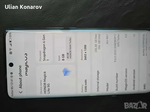 Honor Magic 6 lite 8/256gb, снимка 7 - Други - 56460492