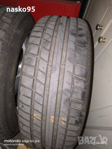 Летни гуми205/55/16 + лети Джанти 16 ки за Тойота 5×114.3 - 16 ки