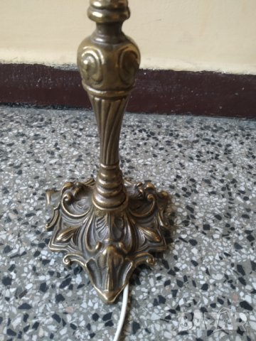 барокова настолна лампа, снимка 2 - Настолни лампи - 39304027