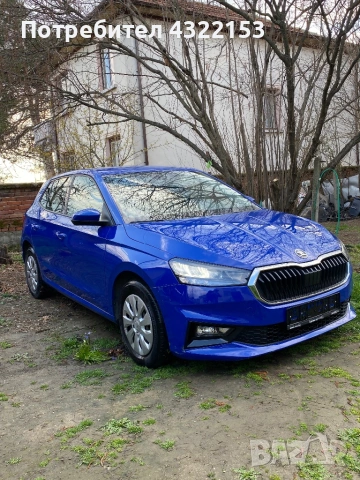 Продава се цяла за части колата е бракувана Skoda fabia 1.0Бензин 95кс 2023.Г на 69674км реални  , снимка 3 - Автомобили и джипове - 53977550