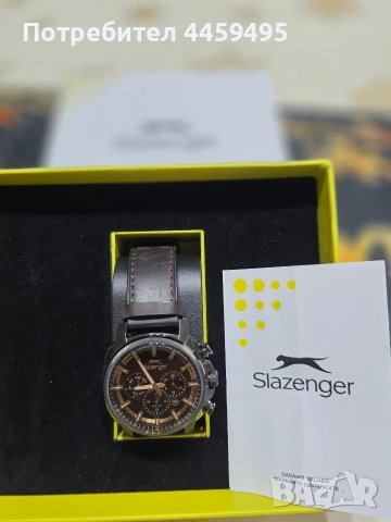 Часовник SLAZENGER. Оригинален с кутия и гаранция., снимка 6 - Мъжки - 53299408