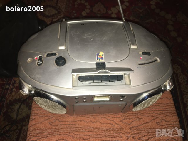  CD радио касетофон TCM, снимка 2 - Радиокасетофони, транзистори - 40463732