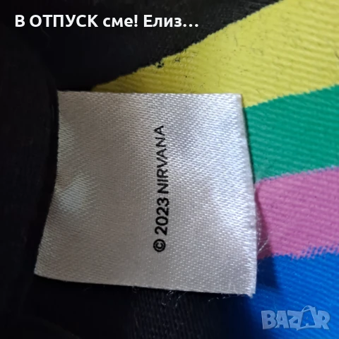 Тениска оригинал лицензна NIRVANA, снимка 2 - Тениски - 51166798