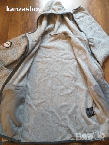Bergans Mens Bergflette Wool Jacket - мъжко вълнено яке ХЛ, снимка 10 - Якета - 44297016