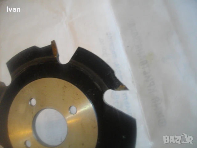 НИДЕРЛАНДСКИ ДИСК ЗА БИСКВИТ МАШИНА НУТ ФРЕЗА 100Х4Х22мм BS TOOOLS ПОЧТИ НОВ С ТВЪРДОСПЛАВНИ ЧАСТИЦИ, снимка 11 - Други инструменти - 51000521