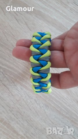 Паракорд гривна за мъже, снимка 2 - Други - 31462739