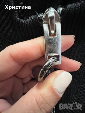 Дамска рокля от машинно плетиво Diesel , снимка 7 - Рокли - 51866591