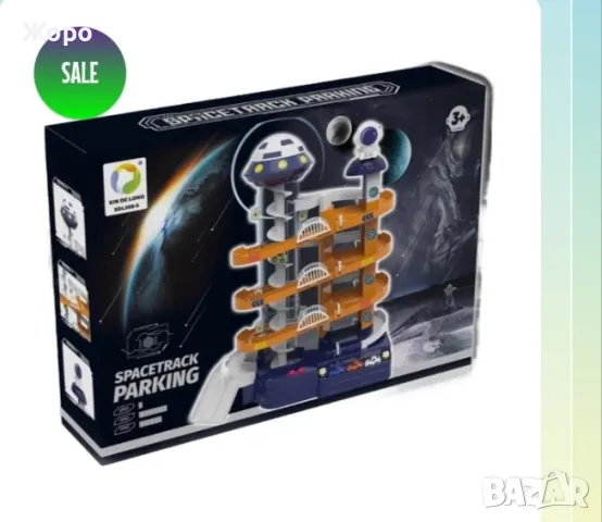ИНТЕРАКТИВЕН КОСМИЧЕСКИ ГАРАЖ/ПАРКИНГ НА БЪДЕЩЕТО 093475, снимка 2 - Образователни игри - 47424936