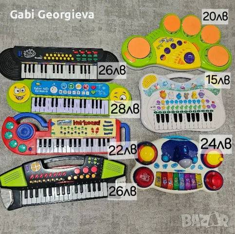 Детски китари и детско пиано/клавир