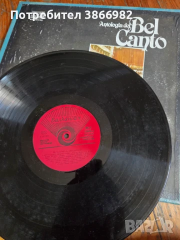(Balkan Ton) 5 Стари Грамофонни Плочи:(Analogia de Belcanto), снимка 12 - Грамофонни плочи - 51136837