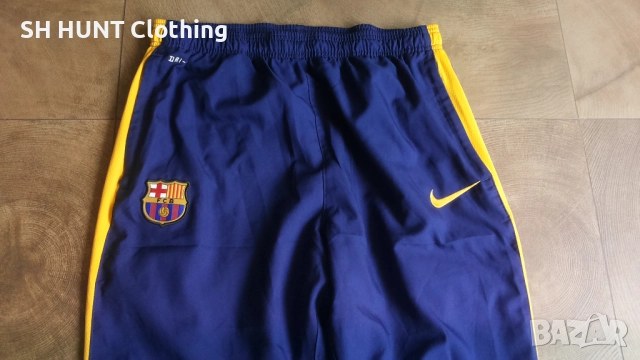 NIKE FC BARCELONA Original Football Pans Размер XL оригинална мъжка долница 59-66, снимка 2 - Спортни дрехи, екипи - 52683635