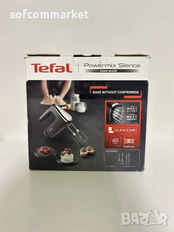 Ръчен миксер TEFAL Powermix Silence 600W, снимка 7 - Миксери - 56384248