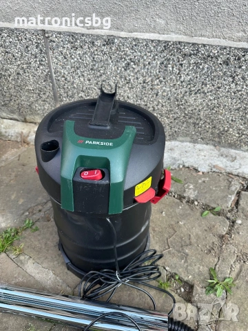 Прахосмукачка за пепел Parkside PAS 20  със скъсан маркуч, снимка 3 - Прахосмукачки - 54240304