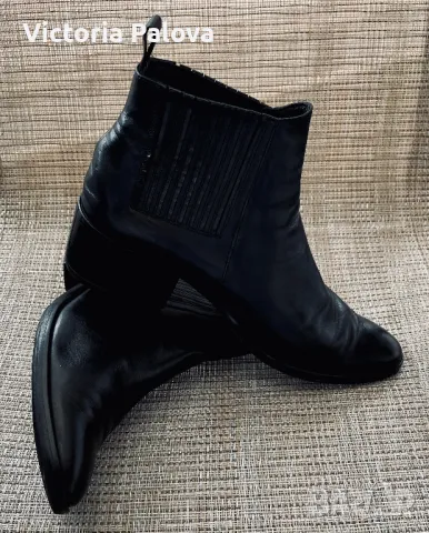 LUXURY елегантни боти ROBERT CLERGERIE Франция, снимка 10 - Дамски боти - 49282124