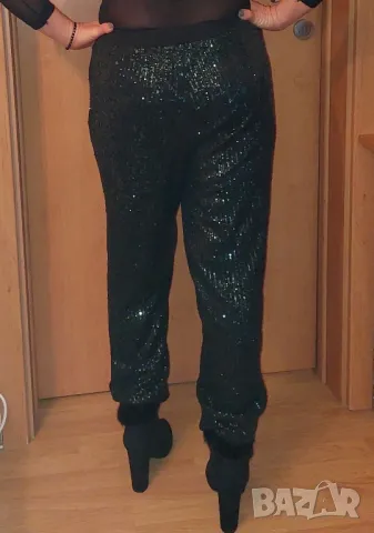 Панталон  с пайети Fervente , снимка 3 - Костюми - 43159407