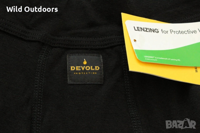 DEVOLD - мъжки термо клин, мерино, размер L, снимка 3 - Спортни дрехи, екипи - 52642701