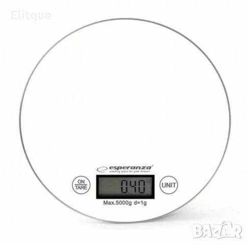 Кухненска везна , 5кг, Бяло, снимка 2 - Други стоки за дома - 52843023