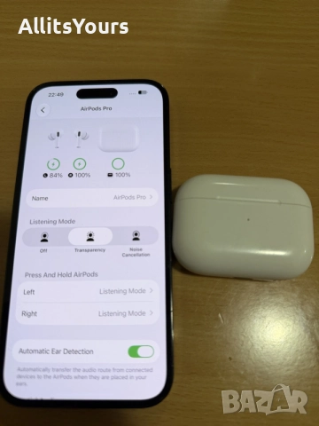Iphone 14 pro и Airpods pro 2, снимка 4 - Apple iPhone - 56547642