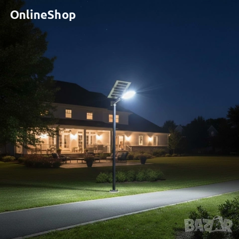 Соларна LED улична лампа IP67, снимка 10 - Друга електроника - 53145041