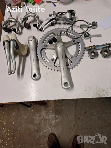 vintage groupset shimano 105 series 1051