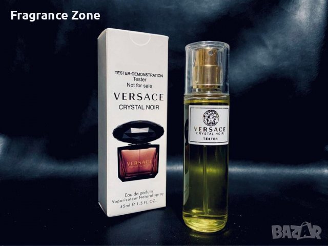 Versace Crystal Noir EDP 45 ml - ТЕСТЕР за жени, снимка 1 - Дамски парфюми - 40056019