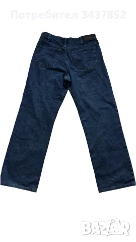 Оригинални винтидж дънки Armani Jeans – Made in Italy, Размер 42 (M), снимка 2 - Дънки - 56235652