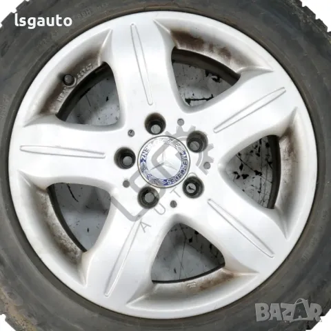 Алуминиеви джанти 5x112 с гуми R16 Mercedes-Benz E-Class (W211) 2002-2009 ID: 134832, снимка 3 - Гуми и джанти - 47420095
