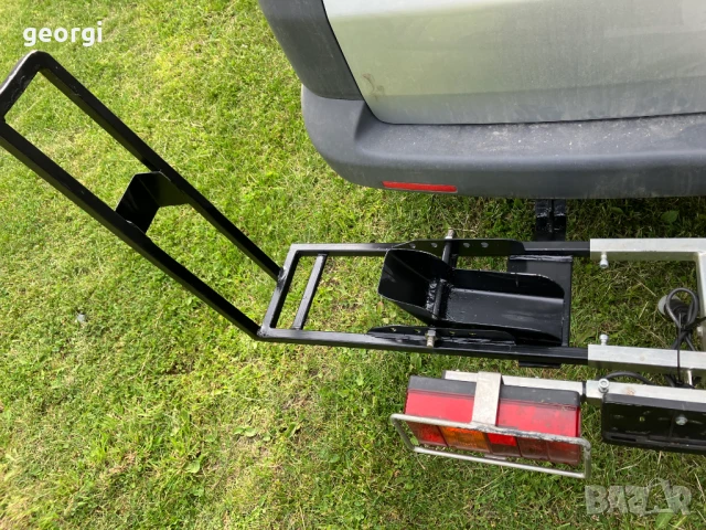 Багажник//стойка/за мотор,2 колела,,багаж или др.за теглич на автомобил, снимка 3 - Мотоциклети и мототехника - 50536284