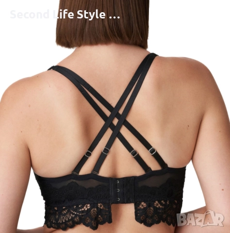 75E прозрачен дантелен сутиен PRIMADONNA TWIST, снимка 4 - Бельо - 52900202