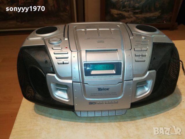 TEVION-CD DECK TUNER AMPLIFIER 1010212043, снимка 2 - Радиокасетофони, транзистори - 34417595